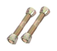 BESPORTBLE 2 Pièces Visserie pour Chaises Suspendues avec Crochets à Ressort Installation Facile Légère et Portable Kit de Fixation pour Paniers et Fauteuils Suspendus