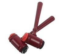 BESPORTBLE 2 Pièces Wood Judge Gavel Stamps Creative Mini Mallet for Classroom Journal Crafting Office Supplies Role Play Props