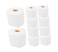 BESPORTBLE 2 sacs de papier toilette miniature maison de poupée petit rouleau de papier modèle durable fait maison décoration de chambre réaliste accessoire de salle de bain pour maison de poupée