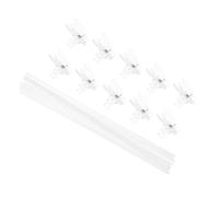 BESPORTBLE 20 Clips de Support pour Orchidées en Plastique, Tuteurs Stables et Polyvalents, Lot de 20 Pièces pour Jardin et Décoration Intérieure
