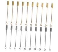 BESPORTBLE 20 ensembles Corsage Metal Stick Pins With Stopper Ends Long Needle Brooch Safety Pins For DIY Jewelry Hat Tie And Costume Accessories Easy To Use And Travel-friendly
