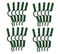 BESPORTBLE 20 pièces Clips Serre Pince Fixation Film Protection Plantes Jardin Arceau pour Attaches Bâche Filet