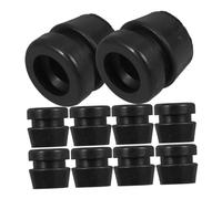 BESPORTBLE 20 Pièces Coussinets Caoutchouc pour Tronçonneuse Anti-Vibration pour Robuste Amortisseurs de Chocs pour Stabilité et Entretien Absorption des Vibrations