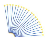 BESPORTBLE 20 pièces Flèches Garçon Fille Plastique avec Ventouse pour à Arc Garçon Fille Sécurisé Résistant pour Jeux Intérieur Extérieur