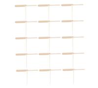 BESPORTBLE 20 pièces Jouets Volants Bambou pour Garçon Fille Jouets Hélicoptères Portables Bois Naturel Amusants pour Activités de Plein Air