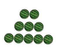 BESPORTBLE 20 pièces Lot de Balles Rebondissantes Forme Pastèque Jouets Éducatifs pour Garçon Fille Résistantes Odeur pour Jeux Extérieurs et Coordination Couleur Aléatoire Couleur Aléatoire