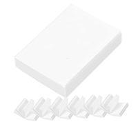 BESPORTBLE 20 Pièces Maquette de Livre Vierge Mini Livres de Maison de poupée Vierges Vide Miniatures Bricolage Blanks Papier Blanche
