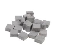 BESPORTBLE 20 pièces Miniature Briques Grises Modèle Maquette Micro Paysage Décoration DIY pour Architecte et Modéliste