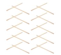 BESPORTBLE 20 Pièces Miniature Wood Trim Molding for Dollhouse Wall Border Strip for DIY Tiny Decoration Compatible with Playhouse Accessories and Craft Kits
