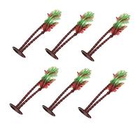 BESPORTBLE 20 Pièces Modèle de Palmier Miniature Décoratif pour Paysage de Table de Sable Arbre de Noix de Artificiel Compact et Réaliste Sécurisé