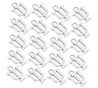 BESPORTBLE 20 Pièces Pendentifs Psi Durable de Psychologie Créatifs pour Colliers Bracelets et Porte Clés Accessoires de Bijoux Faits Main