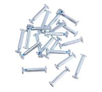 BESPORTBLE 20 pièces Vis pour Roues de Patins à Roues Alignées Acier Inoxydable Résistante Corrosion et Facile à Installer pour Patinage Adulte et Garçon Fille