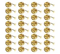 BESPORTBLE 200 attaches pour broches : fermoirs de sécurité pour épingles de revers, porte-badges et autres créations. Idéal pour la confection d'étiquettes nominatives, vestes, chapeaux et