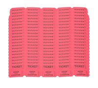 BESPORTBLE 200 Pièces Billets de Tombola, Numérotés Talon Détachable | Fêtes D’anniversaire et Repas, Aspect Professionnel, Entrée Organisée, pour Bénévoles et Personnel Scolaire