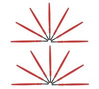 BESPORTBLE 200 Pièces Children's Paint Brushes Plastic Miniature Art Brushes for Precision Watercolor Detailing and Painting