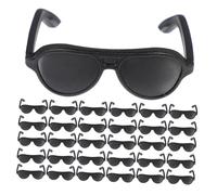 BESPORTBLE 200 Pièces Mini Sunglasses for Dolls Compact Plastic Eyewear for Doll Dress Up and Dollhouse Crafts Realistic Tiny Glasses Pretend Play