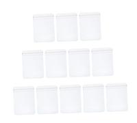 BESPORTBLE 200 pièces Sachets Transparents Refermables pour Bijoux et Photos Sacs de Rangement Clairs Organisateurs Portables pour Anneaux Boucles Doreilles et Colliers Durables et