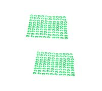 BESPORTBLE 200pièces Anneaux Numérotés Pour Poules Bracelets Identifiants De Volaille Vert Pour De Poules Canards Et Marquage Âges Et Séparation Élevages