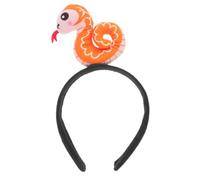 BESPORTBLE 2025 Bandeau Serpent Pince à Cheveux De Serpent Chapeaux Pour Serpents Costume D'halloween Serpent Enfants Bandeau De Serpents Casque D'halloween Casque De Serpent Green Peluche
