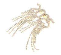 BESPORTBLE 2025nombre Broche à Cristaux Chiffre Épingle Bijou pour Châle Sac à Dos Col Revers Mode