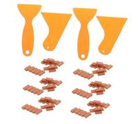 BESPORTBLE 204 Pièces Outils Mini Blocs Architecture pour Maison de Poupée Paysage Bricolage DIY et Décoration Bureau