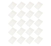 BESPORTBLE 20feuilles Réducteur Bague Silicone Invisible Ajusteur Anneau pour Bagues Trop Grandes Protège-bague pour Femmes et Hommes