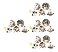 BESPORTBLE 20pièces Broches Astronaute Émail Kawaii De Pins Métalliques Pour Vêtements Sacs Et Accessoires Décoration Amusante Et Colorée Pour Adultes