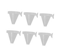 BESPORTBLE 20pièces Tasse Alimentation pour Poissons Nourrisseur Rouge avec Ventouse Pratique pour Aquarium Couleurs De Ventouses Aléatoires