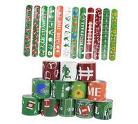 BESPORTBLE 24 pièces Bracelet Claqueur PVC pour Garçon Fille Lot de Thème Sportif Rugby de Fête pour et Événements Accessoire et Pratique pour Parties Garçon Fille