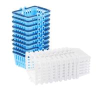 BESPORTBLE 24 Pièces Mini Panier de Course pour Modèle de Miniature et Panier de Rangement Décoratif pour Activités Éducatives et Jeux de Rôle
