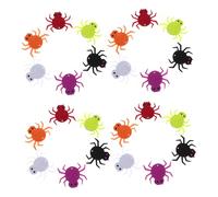 BESPORTBLE 24 Pièces Patches Feutre Pour Halloween Accessoires Diy Colorés et Non Décolorants Décorations Pour Costumes Fêtes et Ambiances Saisonnières