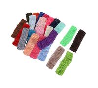 BESPORTBLE 24pièces Lot De Bandeaux Élastiques Au Crochet Pour Garçon Fille Fille Couleur Aléatoire