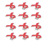 BESPORTBLE 25 Pièces Épingle Émotionnelle Badges En Émail Revers à Revers Sensibilisation Badges Épingles De Sécurité Broche Ruban Broche De Ruban De Sensibilisation Rouge Alliage