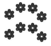 BESPORTBLE 25 Pièces Flower-Shaped Garden Flag Stoppers Anti-Wind Pole Clips for Sign Holders Fit for Christmas Halloween Outdoor Decorative Flag Accessories