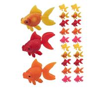 BESPORTBLE 25 Pièces Plastic Fish Floating Decoration Realistic Aquarium Simulation Fish Ornament Artificial Goldfish for Home Party Festival Aquarium Landscape