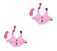 BESPORTBLE 2ensembles Et Laisse pour Lapin Costume Élégant avec Gilet Et Accessoires pour Photographie Animalière
