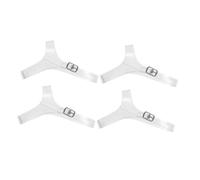 BESPORTBLE 2paires Brides de Cheville Transparentes Amovibles pour Talons Hauts Sangle de Fixation de Lacets Antidérapante Accessoire de Remplacement pour Chaussures