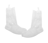 BESPORTBLE 2paires Imperméables Antidérapants pour Pluie Manchons PVC pour Baskets Voyages Cyclisme Activités Extérieures