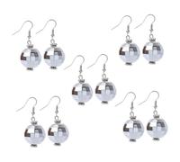 BESPORTBLE 2paires Lot De Boucles Oreilles Pendantes Style Disco Design Vintage Accessoires Pour Femmes
