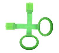 BESPORTBLE 2pièces Anneaux De Traction Garçon Fille Verts Sécurité Marche Et Soutien Apprentissage Pour Lit Garçon Fille Et Parc Renforcent Coordination Main-œil Et Force Bras Faciles à