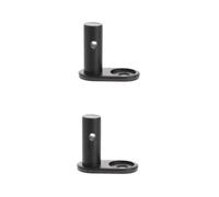 BESPORTBLE 2pièces Attache De Remorque pour Vélo Acier Coupleur Angulé pour Trailers De Vélo Accessoire De Traction pour Chariots à Bicyclette
