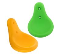BESPORTBLE 2pièces Balançoire Extérieur pour Garçon Fille Siège De Rechange Plastique Robuste Planche De Balançoire pour Jardin Et Zones Résidentielles