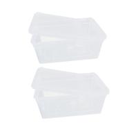 BESPORTBLE 2pièces Boîte pour Insectes Et Reptiles Ensemble Ventilation pour Tortues Lézards Et Praying Mantis Conteneur pour Hébergement Et Alimentation
