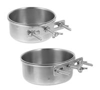 BESPORTBLE 2pièces Bol pour Animaux Gamelles Anti-Renversement pour Chiens Et Pratique De Bol pour Nourriture Et Eau Accessoires pour Animaux De Compagnie à