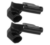 BESPORTBLE 2pièces Boucle Accoudoir De Poussette Clip Avant Pour Barre De Pare-chocs Kit De Pour Poussette De Rechange Plastique