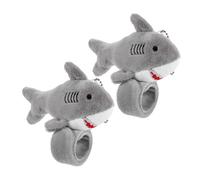 BESPORTBLE 2Pièces Bracelets De Poignet Peluche Requin Amusants Pour Accessoires De Fête Colorés