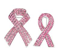 BESPORTBLE 2pièces Broche Ruban Cancer Sein Avec Pour Sensibilisation Lot Pour Et Décorative