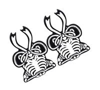 BESPORTBLE 2Pièces Broche Squelette Rétro Pour Hommes Accessoire Halloween Pour Vêtements Sacs Et Chapeaux