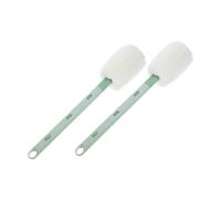 BESPORTBLE 2pièces Brosse De Nettoyage Pour Biberons Éponge Douce Goupillon Pour Bouteilles Et Tasses Manche Ajustable Nettoyeur Profondeur