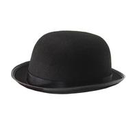 BESPORTBLE 2Pièces Chapeaux de Magicien pour Garçon Fille de Noir Chapeau Haut de Forme Feutre S et Accessoire de Costume pour Fête et Carnaval